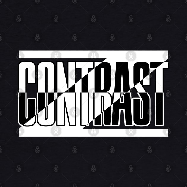 Contrast - Black and white by All About Nerds